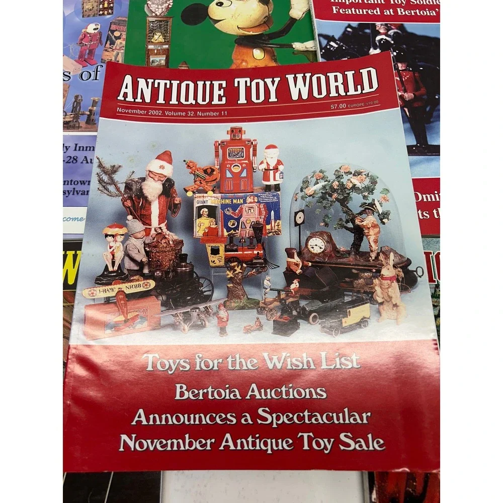 Antique Toy World‎ Magazine Lot 2002 Complete Antiques Collectibles Reference